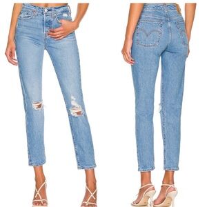 Levi’s Wedgie Distressed Jeans
